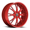Formula - X12 Red & Milled with White Lip Stripe